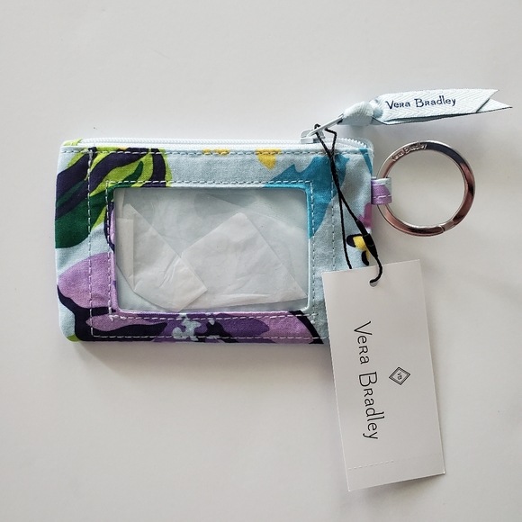 NWT Vera Bradley Marian Floral ID Case & Lanyard - Picture 2 of 7